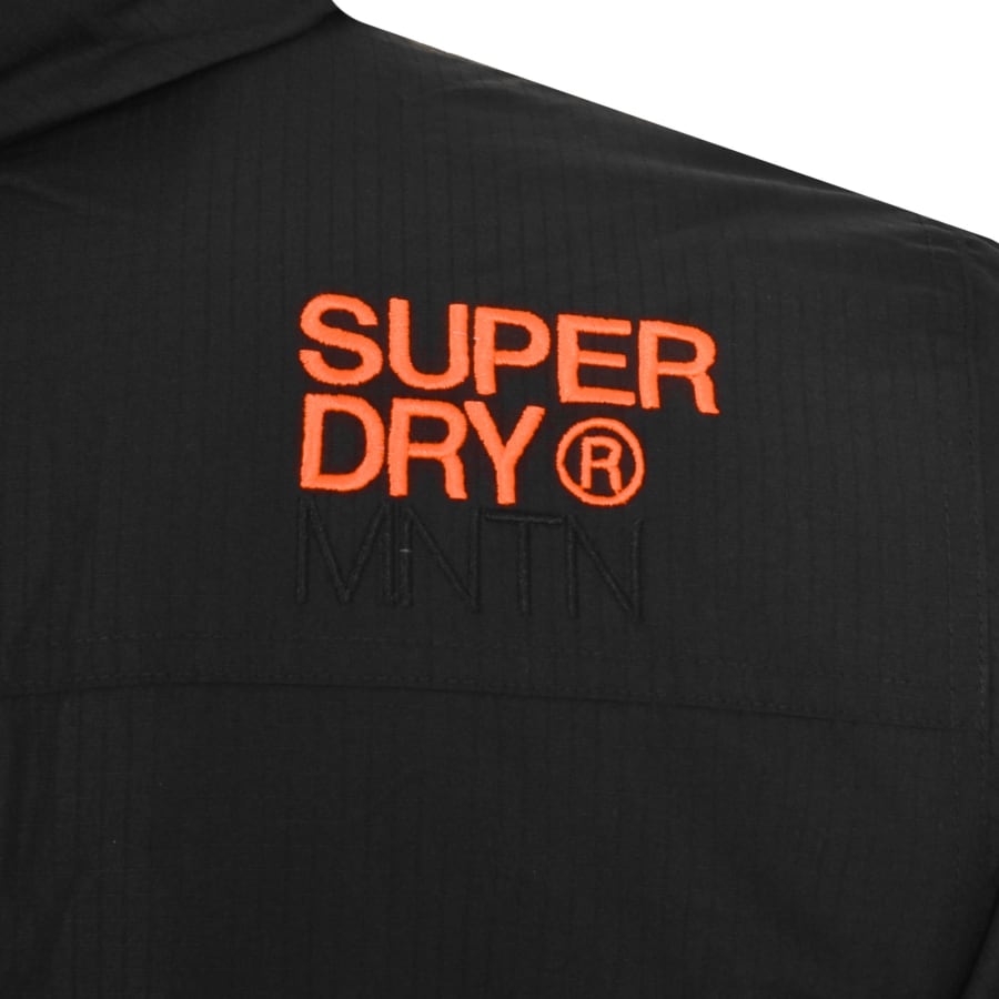 Superdry Windbreaker Jacket Black Mainline Menswear Canada
